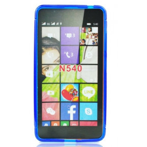 Gumené púzdro S-line Nokia Lumia 540 blue